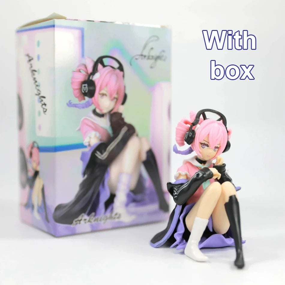 Arknights Anime Figures Pretty Girl Noodle Stopper PVC Model Kawaii Dolls High Quality Collection Desk Decoration Toys Boys Gift