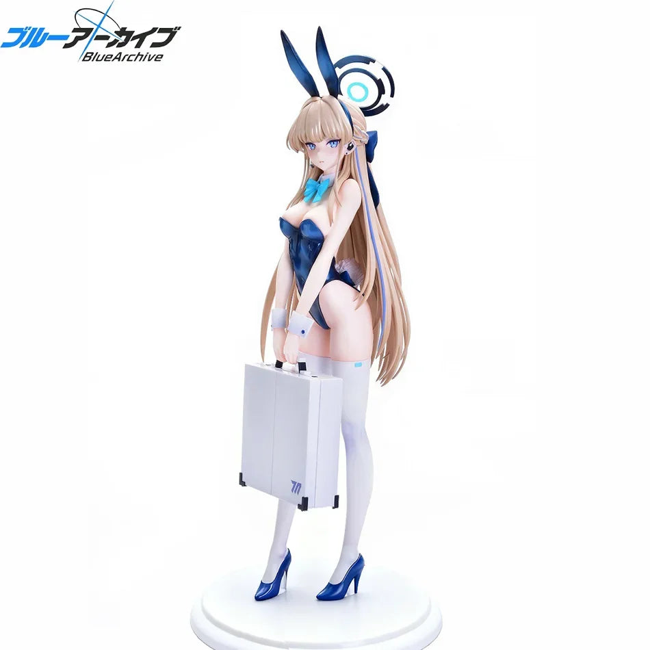 Blue Archive Asuma Toki Standing Position Game Girl Figure Model Statue Boys Collection Desktop Decoration Ornament Toys Gifts