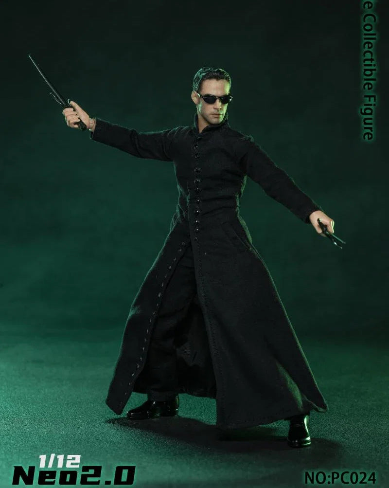 PCTOYS  PC024 1/12 Men Soldier Keanu Reeves Hacker Handsome Killer Empire Agent 6" Action Figure Body Toys