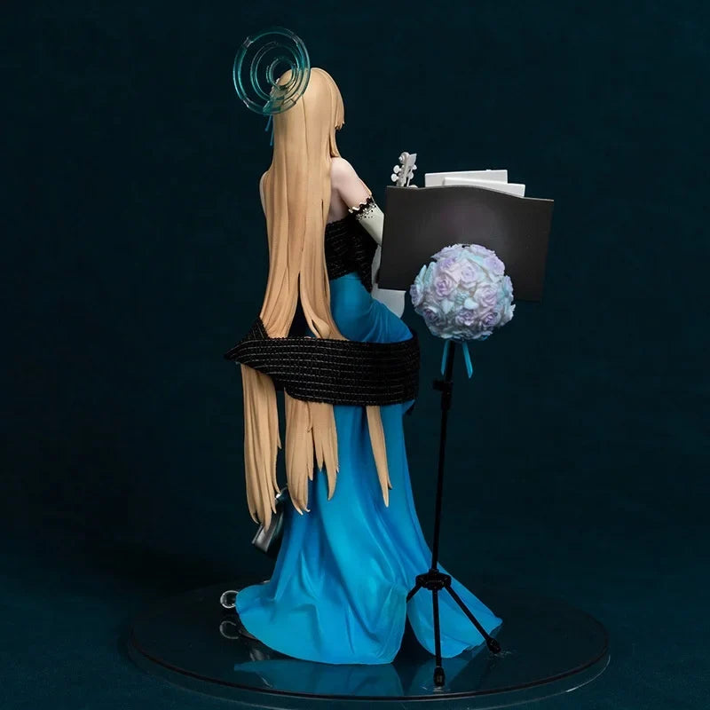 Anime Figures Yomori Game 2d Gk Dress Violinist Figurine 26cm Pvc Action Figure Model Collectible Desktop Ornament Toys Gifts
