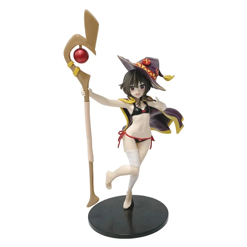 18cm Megumin Action Figure God's Blessing on This Wonderful World Cute Figurine For Girls Droppshiping