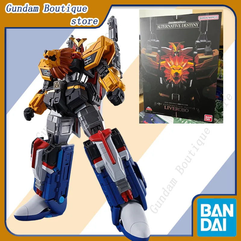 Bandai Genuine SHOKUGAN MODELING PROJECT SMP Choujuu Sentai Liveman Life Robot Anime Action Figure Assembly Model Toys Gift Boys
