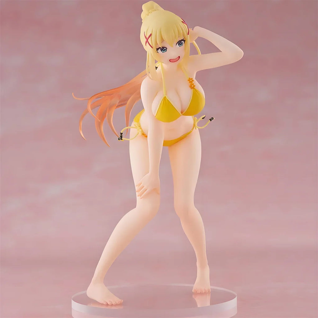 TAiTO Coreful God's Blessing On This Wonderful World Season 3 Darkness ~Swimming Wear Ver.~ PVC 18CM Action Figures Model Toy