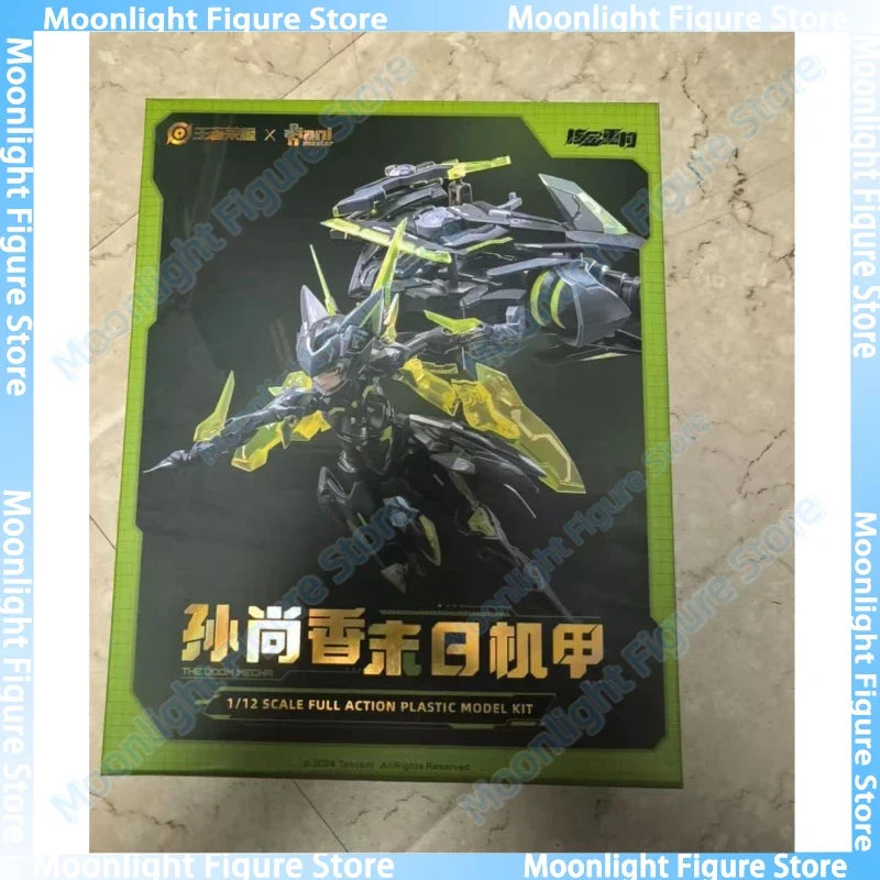 In Stock AniMester Nuclear Gold Reconstruction Sun Shanghai 1/12 Assembly Model Mobile Suit Girl Anime Action Figure Collection