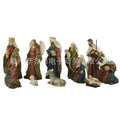 Realistic 11 Piece 18.5cm Figurine Set For Christmas Religious Nativity Scene Home Church Table Decor For Family Holiday Gift