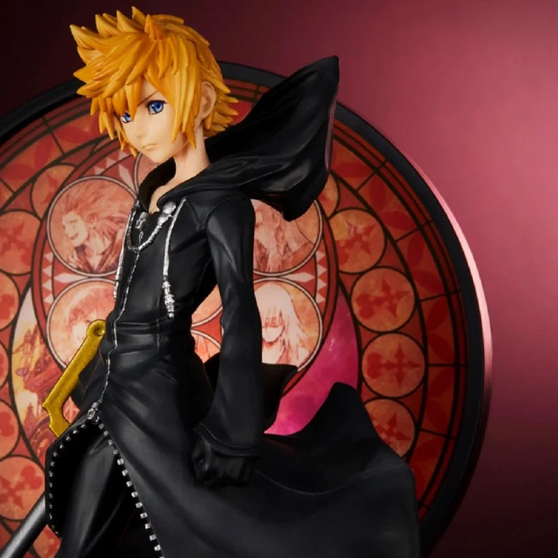 New Sale Genuine Bandai Ichiban Kuji Kingdom Heart Linking Hearts Roxas Sora Figure Anime Model Desktop Collection Toy Xmas Gift