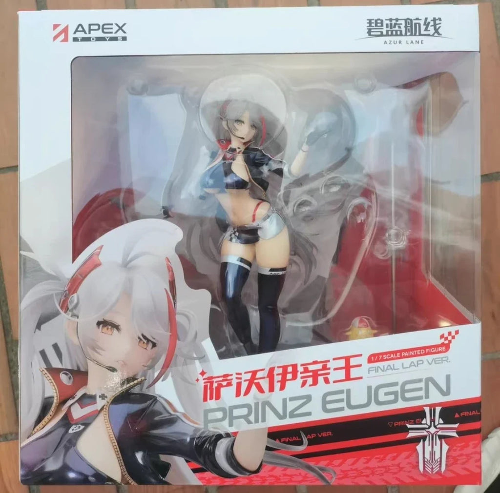 APEX Original:Azur Lane Prinz Eugen RACE QUEEN 18cm PVC Action Figure Anime Figure Model Toys Figure Collection Doll Gift