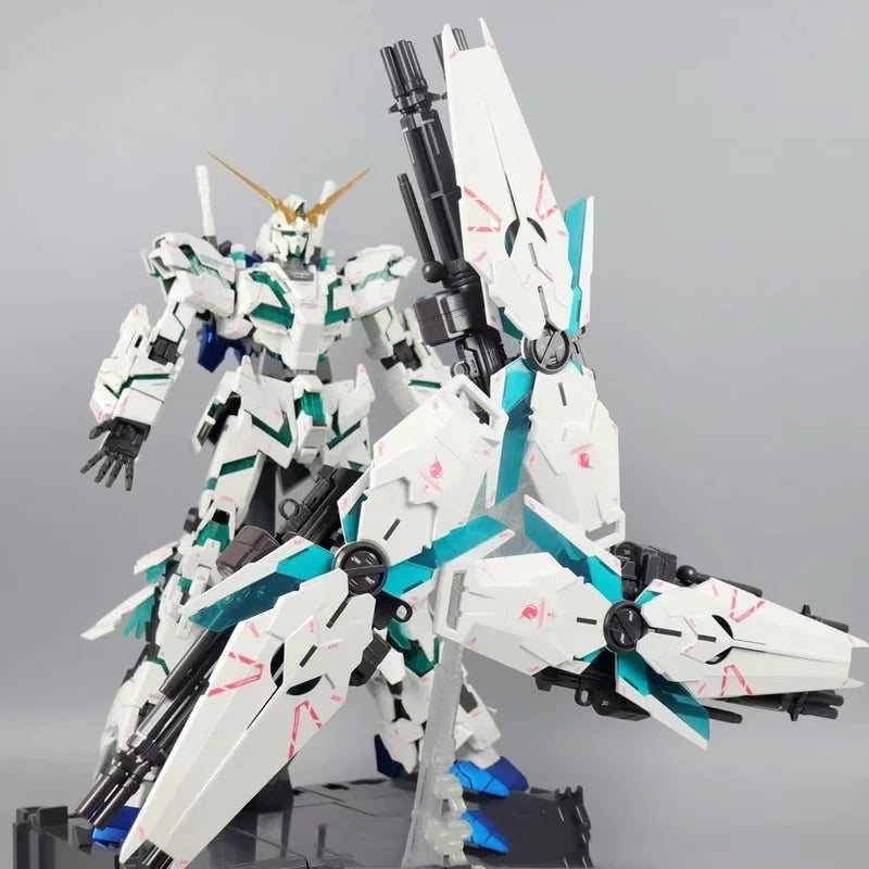 2025 New Daban Pg1/60 Unicorn Iv Final Battle Three Shields Water Decal Mecha Assembly Model Toy Collectible Action Figure Robot