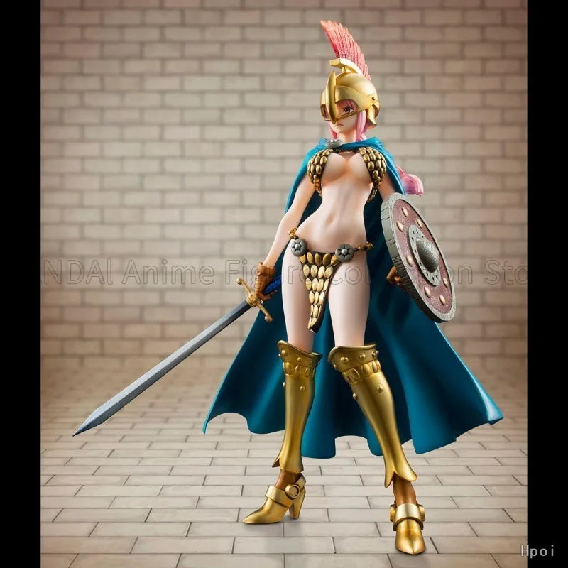 Original MegaHouse Portrait.Of.Pirates ONE PIECE  "Sailing Again" Gladiator Rebecca【Limited Edition】 Anime Characters Models