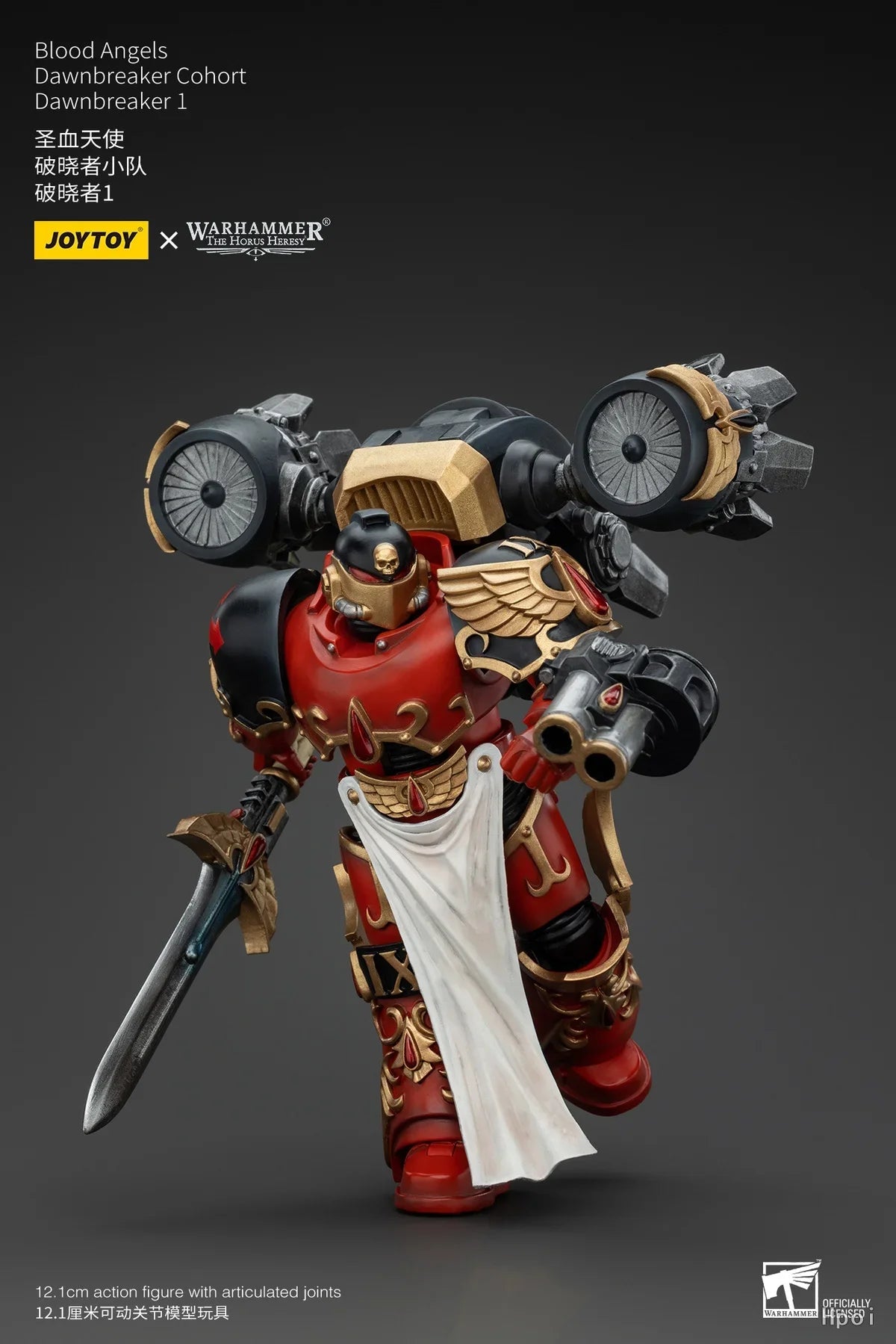 【Original】 JOYTOY 1/18 Action Figure Blood Angels Dawnbreaker Cohort 3PCS Soldier Toy Model Figures Toys Collection