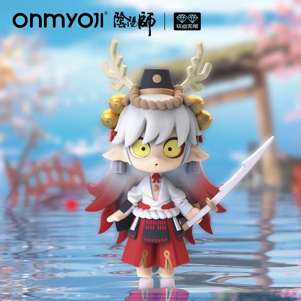 Onmyoji Series 5 Blind Random Box Guess Bag Mystery Box Toys Cute Anime Action Figure Desktop Ornaments Home Decor Dolls Gift