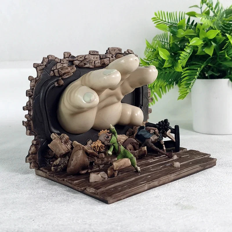 Little Nightmares 3 Game Figure Monster Baby Collectible Trendy Toy Model Ornament Horror Adventure Scene Ornament Birthday Gift
