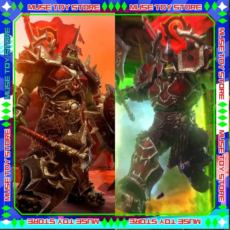 HERO TOYS 1/12 Scale Anime Model Elite Soldier Kukaron Orc Commander Full Set 7 Inch Action Figure for Fans Gift in Stock