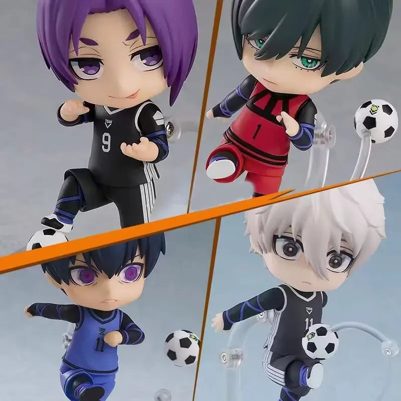 10cm BLUE LOCK Isagi Yoichi Nagi Seishiro Mikage Reo Rin Itoshi #1998 1998 2056 2326 2327 Action figure toys collection gift