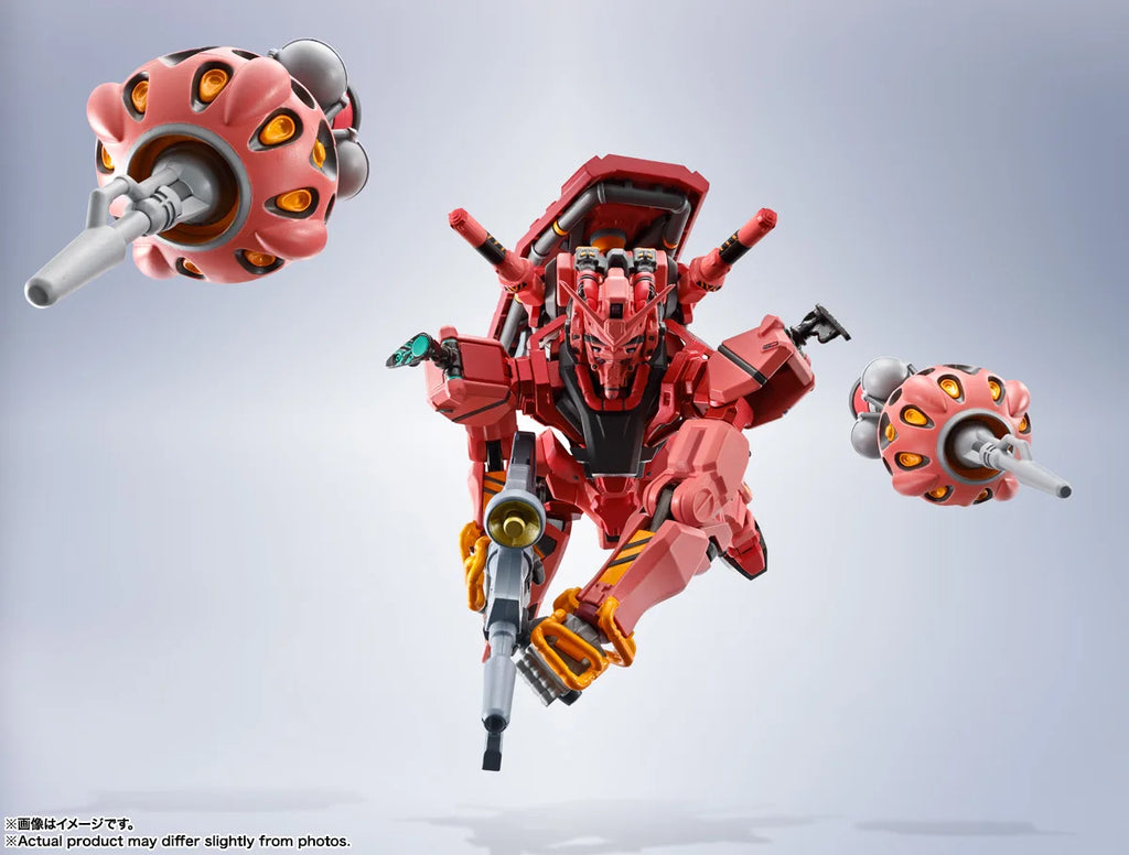 Officially Licensed BANDAI METAL ROBOT SPIRITS Mobile Suit Gundam GQuuuuuuX Red Gundam Figure Anime Action Model Genuine Toy