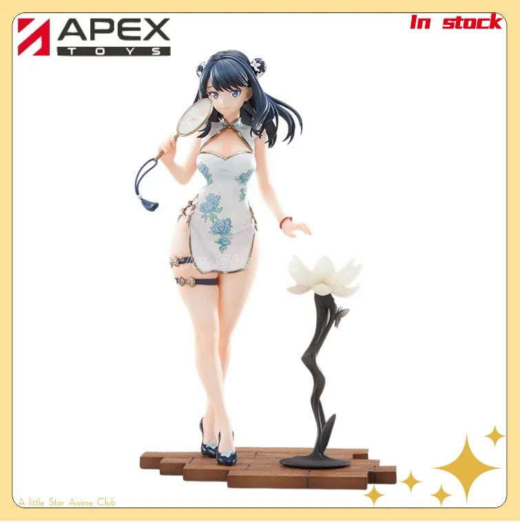 In Stock Original APEX-TOYS GRIDMAN UNIVERSE Rikka Takarada Cheongsam 1/7 Animation Figure Model Toys Collection
