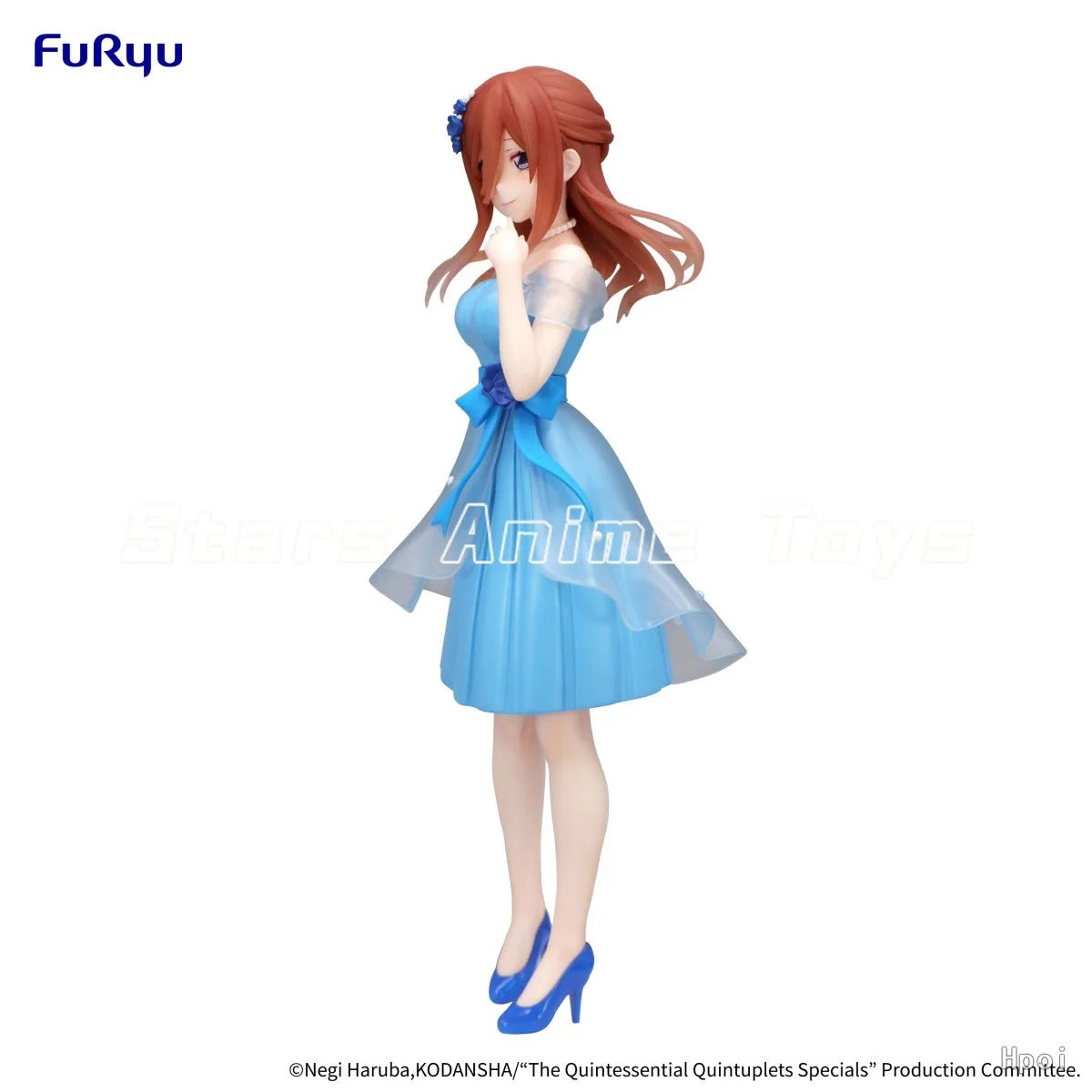 Original FuRyu Trio Try IT Figure The Quintessential Quintuplets Nakano Miku Soft Color Anime Handmade Model Collection Toy