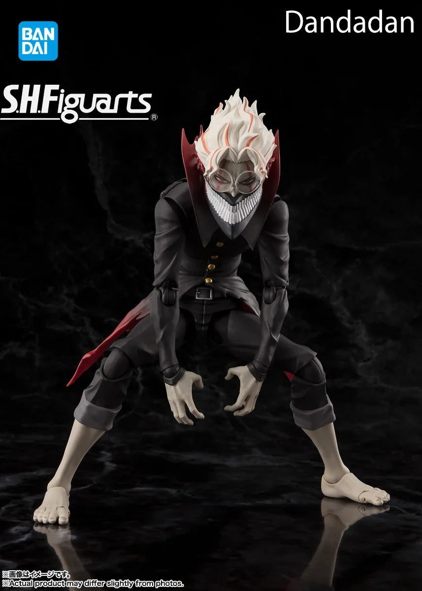 In stock Bandai  Dandadan  S.H.Figuarts Okarun (Transformation)  15CM PVC Figure Highly Detailed Collectible Model Toy Gift