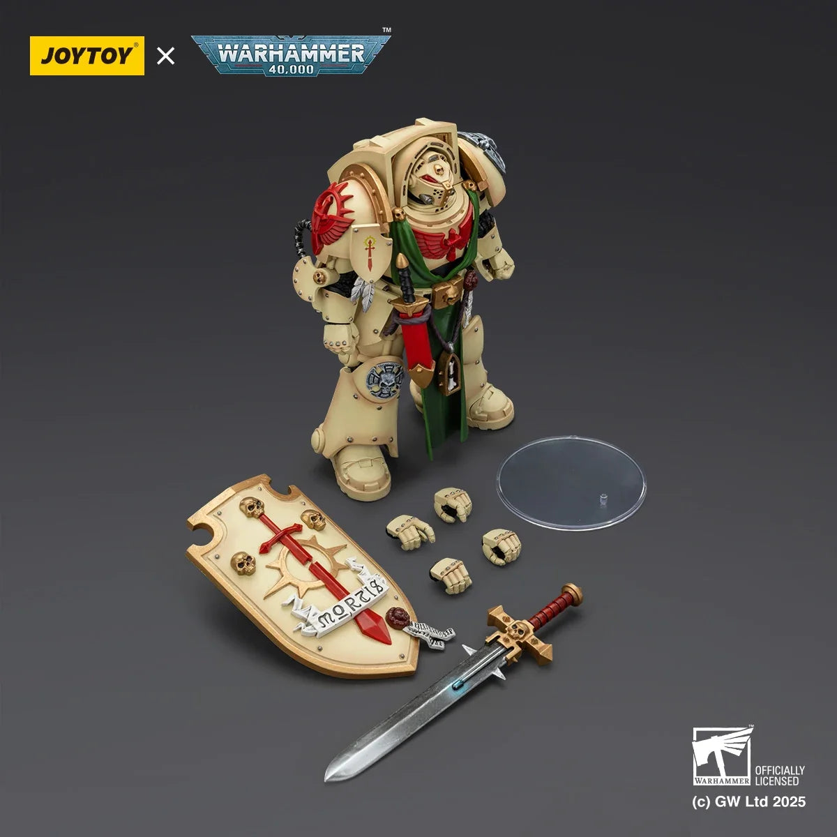 JOYTOY 1/18 Action Figure Warhammer 40K Dark Angels Deathwing Knight 1 Deathwing Knight 2 Deathwing Knight 3 Collectible Toys