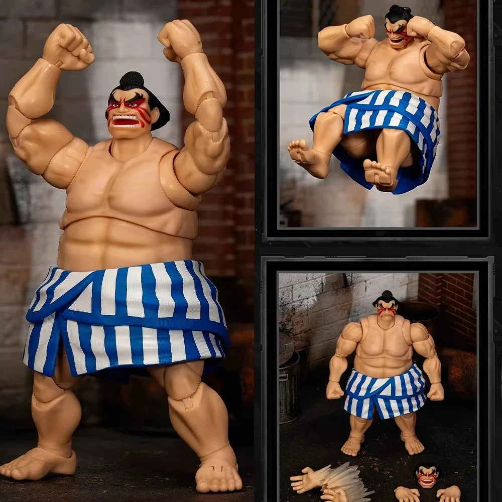 2026 New Jada Toys Street Fighter II 2 Edmond Honda Sumo Action Figures 6-Inch Posable Figure Collectible Toy Children Gift