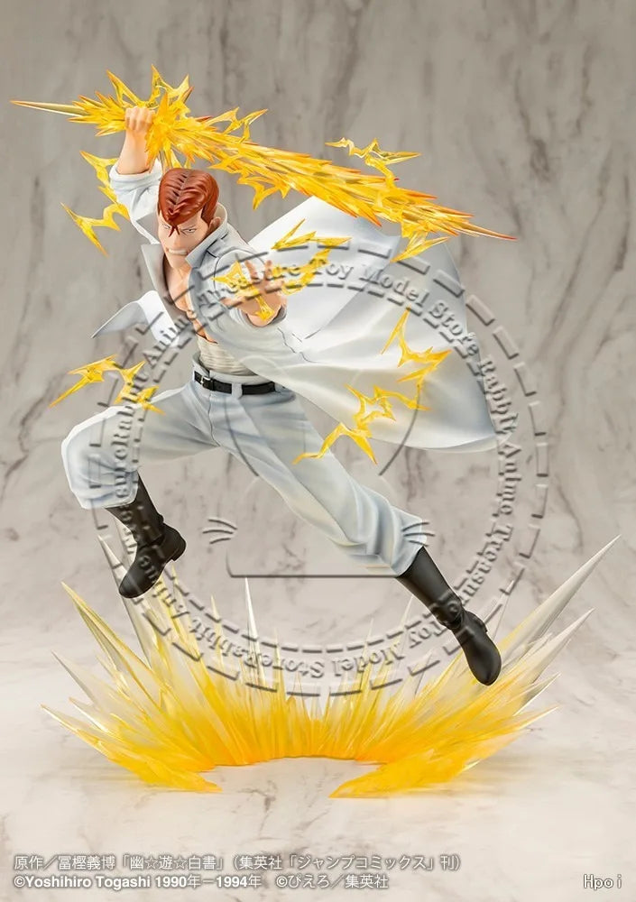In Stock Original Genuine Kotobukiya ARTFX J Yu Yu Hakusho Kazuma Kuwabara Ver.2 1/8 PVC Statue Collectible Anime Figure Display