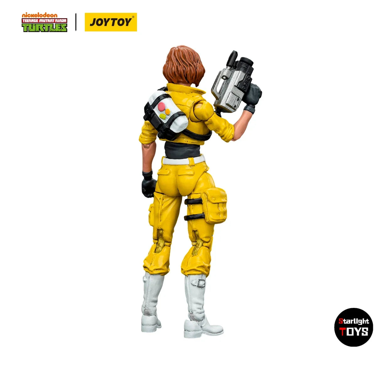 JOYTOY 1/18 Action Figure TMNT April O'Neil Model Toy Gifts