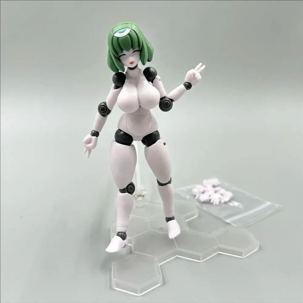 Polynian Fll Janna Anime Figure Iana Action Figurine Robot Neoanthropinae Polynian Pvc Statue Model Doll Decoration Toy Gift