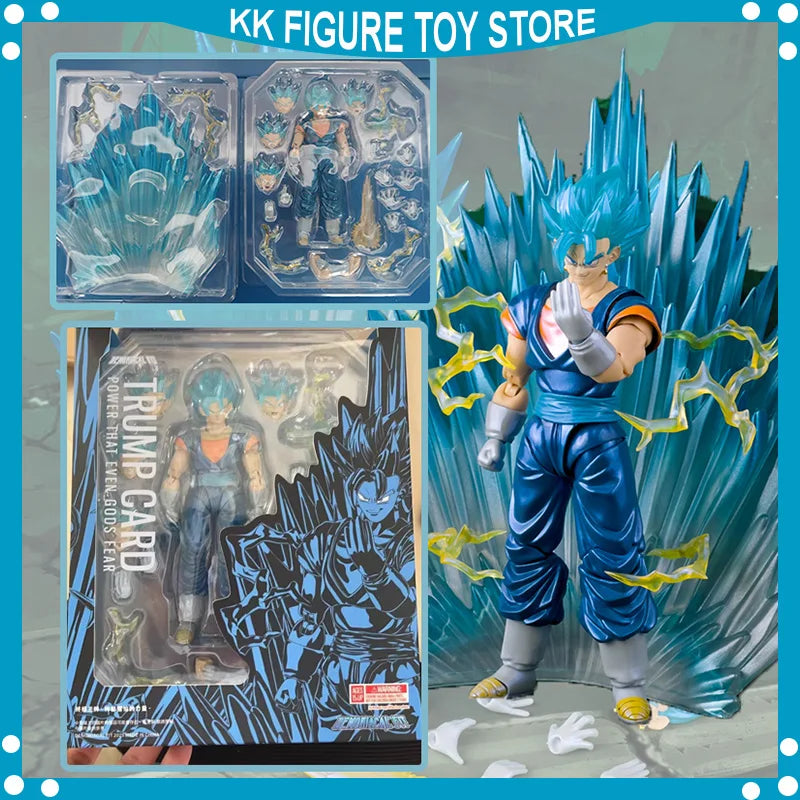 Demoniacal Fit Vegetto Dragon Ball Ultimate Trump Card Power That Even Gods Fear Vegetto Super Saiyan Vegito Action Figure toy