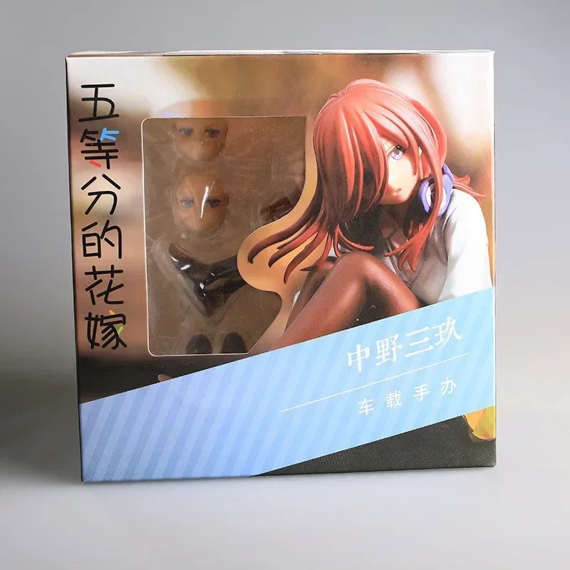 26cm The Quintessential Quintuplets Anime Girl Figure Miku Nakano Action Figure Nino Nakano Figurine Adult Model Doll Toys Gifts