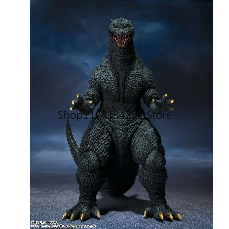 Bandai Genuine SHM Godzilla FINAL WARS Anime Figure Godzilla Action Figures Toys for Boys Girls Kids Gifts Model Ornaments
