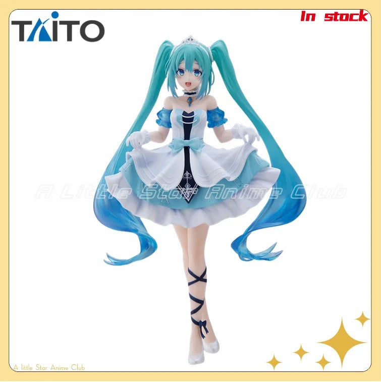 In Stock Original TAiTO Wonderland Figure Piapro Hatsune Miku Cinderella Anime Figure Collection Toy