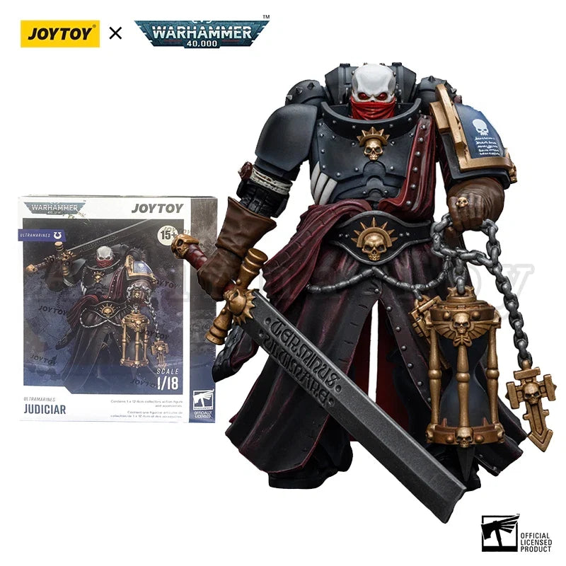 JOYTOY 1/18 Action Figure 40K Ultramarines Judiciar Anime Model Toy