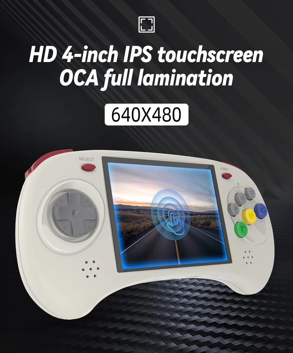 ANBERNIC RG ARC Retro Games RK3566 4.0INCH 640*480 Handheld Game Console Emulator LINUX Android System 3500mAh Children's Gifts