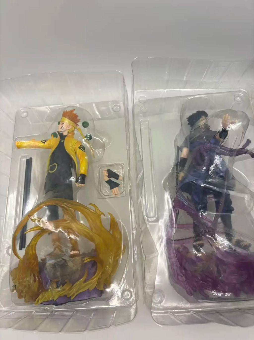 35cm Naruto Anime Figure Naruto Kakashi Action Figure Kawaii Sasuke Itachi Combination Figurine Decoration Collection Model Toy