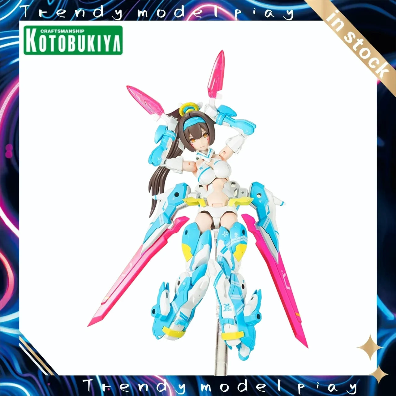 In Stock Original KOTOBUKIYA Megami Device Juluo Bowman Cangyi 1/1 Action Figures Models Toys Gifts Collection Ornaments
