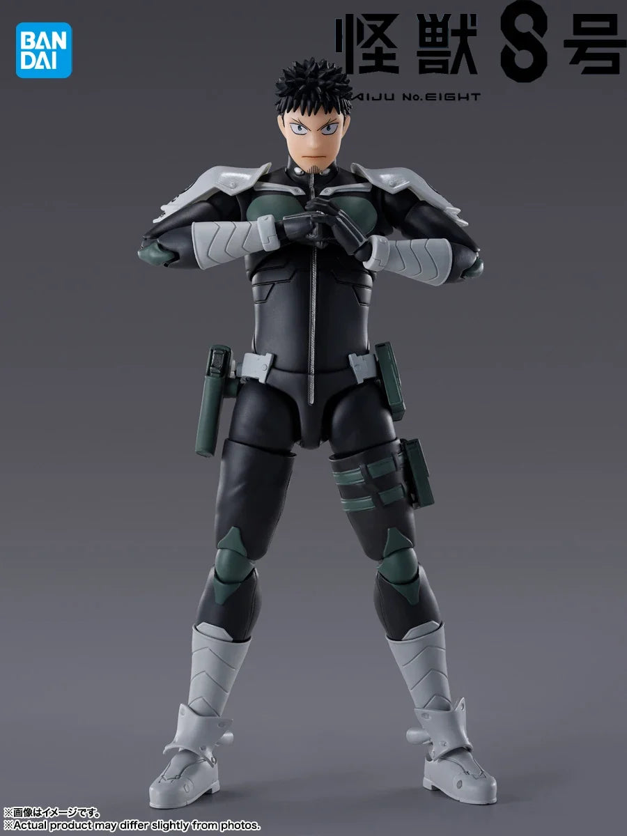 Bandai  S.H.Figuarts  Kaiju No. 8  Kafka Hirono  16CM PVC Action & Toy Figures Highly Detailed Collectible Model Toy Gift