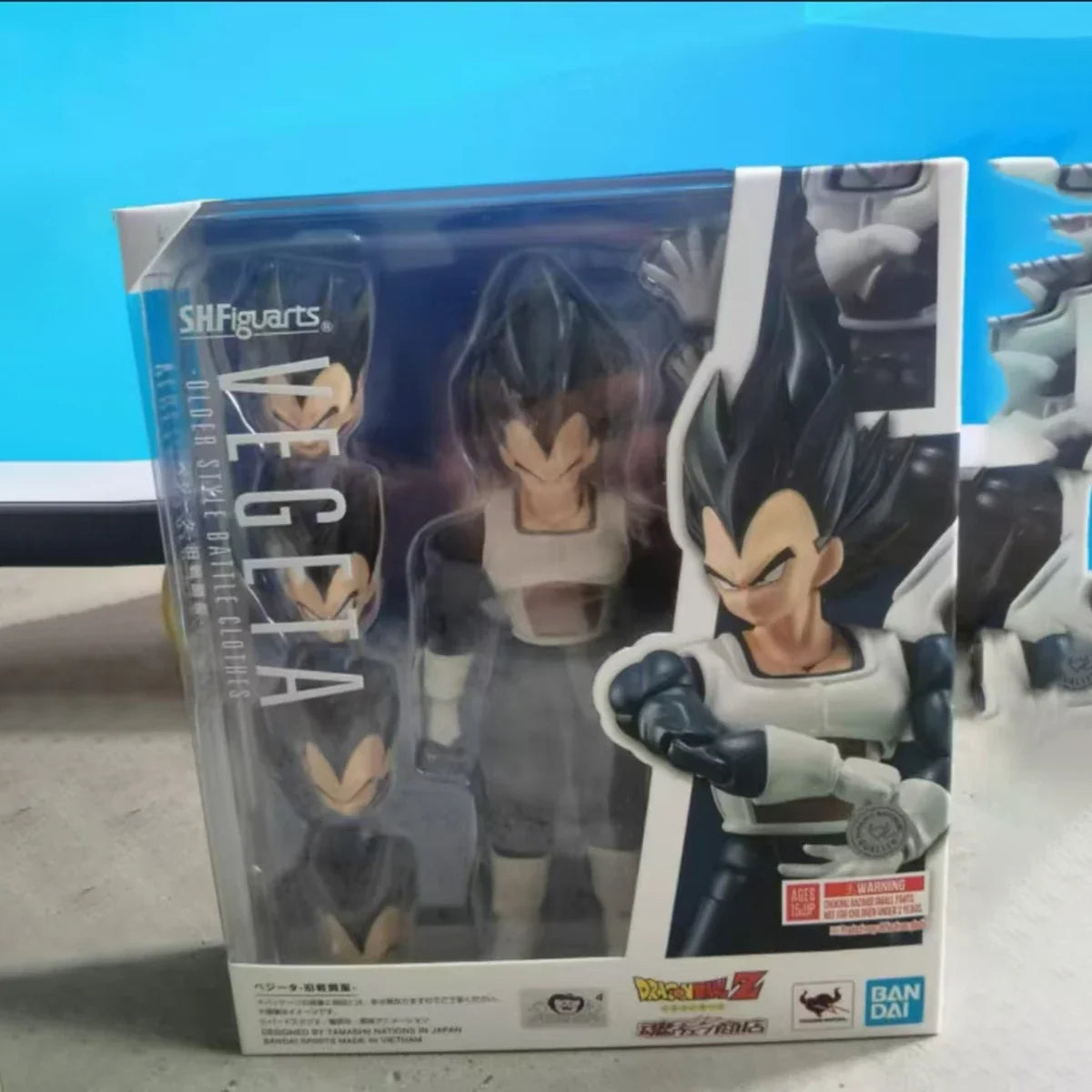 Original in Stock Bandai Spirits S.H.Figuarts Dragon Ball Z - Vegeta Collection Series Model Cartoon Character Model Decoration