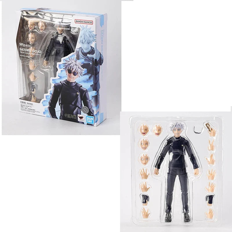 Bandai Genuine SHF Jujutsu Kaisen High School SUGURU GETO SATORU GOJO Anime Action Figure Collectible Model Toys Gift Children
