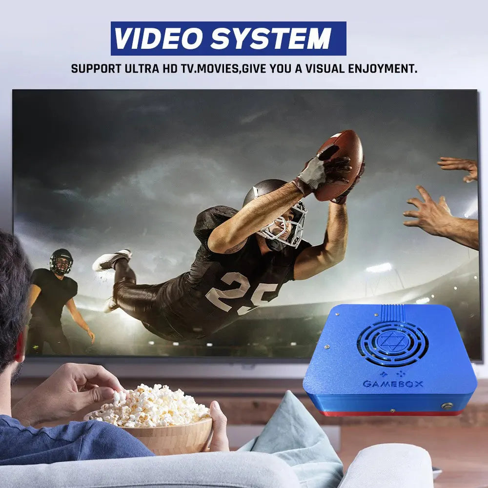 Retro I3-3110M Game Console GD10 Plug and Play Win11 1T HDD 70000+Games For Wii PS2 N64 PSP GameCube N64 Wireless handle