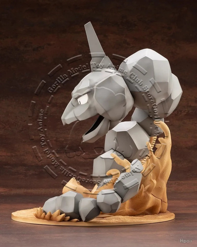 In Stock Original Genuine KOTOBUKIYA ARTFX J Pokémon Pikachu & Onix Statue 285mm Large Scale Figure Anime Collectible Model Gift