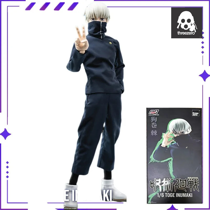 Spot Threezero Original FigZero Series Spell Battle Gojo 1:6 Finished Movable Doll Model Handmade Toy Gift Collection Ornament