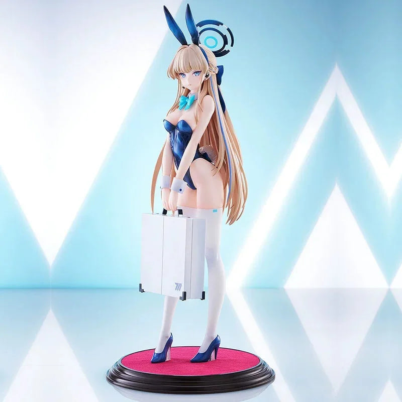 28cm Blue Archive Sexy Anime Figure Ichinose Asuna Bunny Girl Action Figure Figurine Adult Model Toys