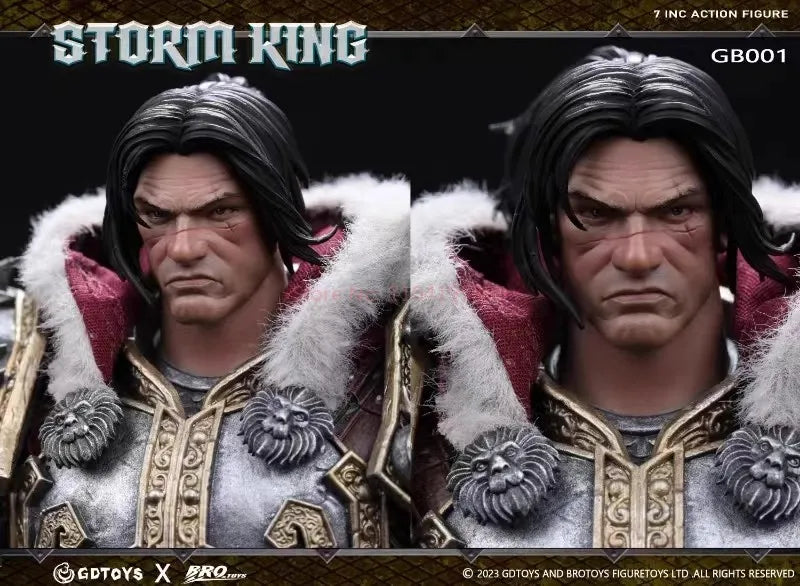 In Stock Third Party Custom Made 1/12 scale GDTOYS X BROTOYS World of Warcraft Varian Wrynn Action Figure Model Toys