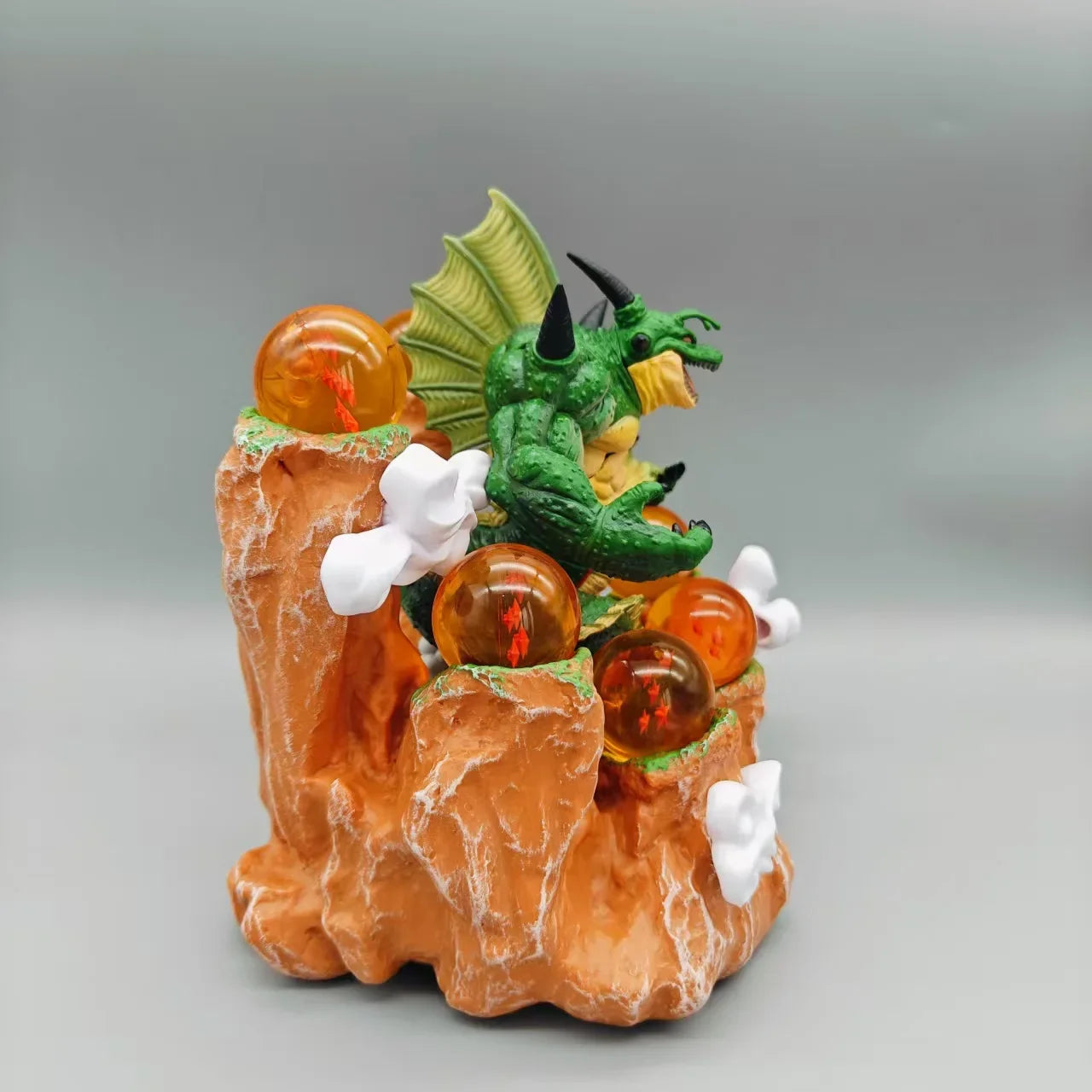 21cm New Dragon Ball Anime Figure Bolunga Perimeter PVC Model Scene Statue Desktop Decoration Ornaments Kids Birthday Gifts Toys