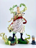 In Stock 28cm FIT Nika Zoro One Piece Anime Figure Collectible Model Statue Desktop Decoration Pvc Figurine gifts