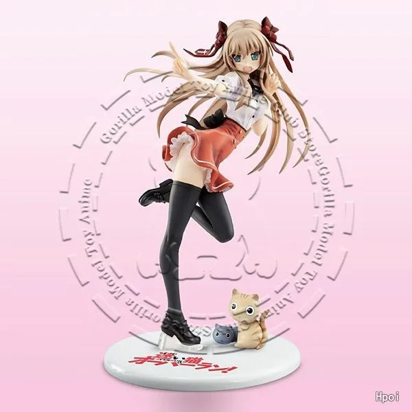 In Stock Original Genuine MegaHouse Excellent Model Mayoi Neko Over Run Serizawa Fumino Figure Anime Collectible Statue Gift