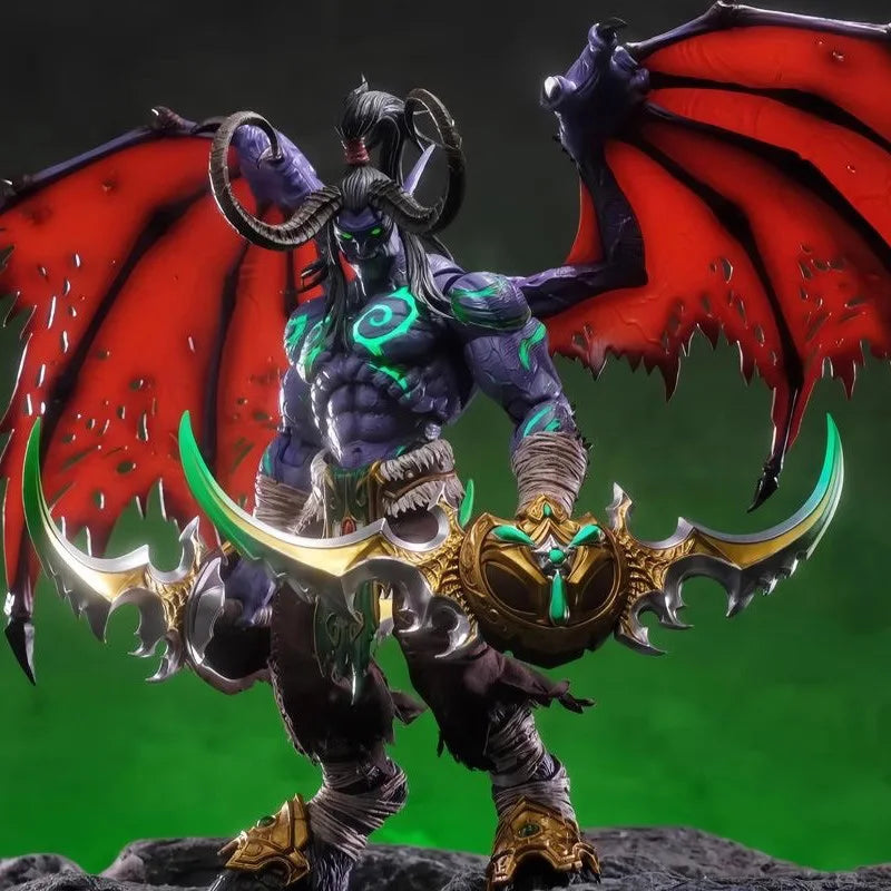 Hero Toys 1/10 Soldier Demon Hunter Illidan 24cm Full Set Action Figures Doll Toy Collect Model