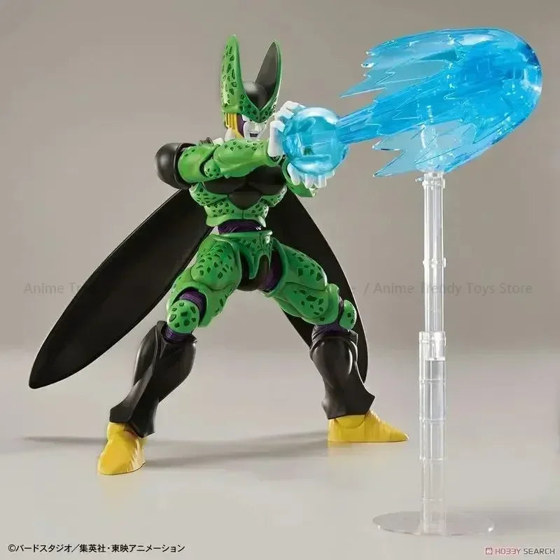In Stock Bandai Original  Dragon Ball Z SHF Model Kit Perfect Cell Anime Action Figure Toys Hoilday Gifts Doll Collection WY