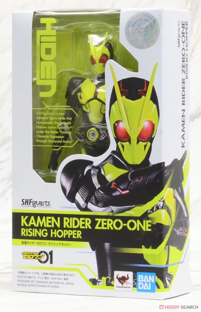 Auf Lager Bandai SHF Kamen Rider 01 ZERO ONE Hiden Aruto Shining Hopper Sammelserie Modell Zeichentrickfigur Anime Zeichentrick