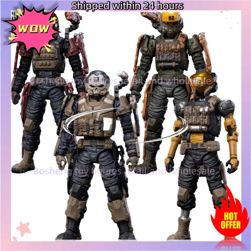 Auf Lager Acid Rain War AR-001 Lord 002 Battle Flag 003 Welding Skull 004 Pro 1/12 Bewegliche Soldat Modell Actionfigur Spielzeug Geschenk